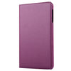 For Galaxy Tab A 10.1 / T580 Litchi Texture Horizontal Flip 360 Degrees Rotation Leather Case with Holder(Purple)