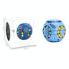 3 PCS Finger Magic Bean Magic Cube Toy Children Intelligence Fingertip Spinning Top(Blue Indigo)
