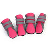 Small Dog Shoes, Pink, Size S - Breathable & Reflective Paw Protection