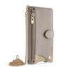 For Samsung Galaxy S24 Ultra 5G Crossbody Chain Fishtail Litchi Leather Phone Case(Grey)
