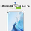 For Xiaomi Mi 11 PINWUYO 9H 3D Hot Bending Tempered Glass Film(Black)