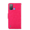 For Itel Vision 1 Pro Crystal Texture Leather Phone Case(Rose Red)