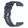 For Garmin Forerunner 955 / 255 / 745 22mm Silicone Watch Band(Blue Grey)