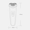 Original Xiaomi ENCHEN Water Proof Triple Rotary Double Ring Blade Shaving Head Electric Rechargeable Shaver For Men(Black)
