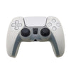 For Sony PS5 Silicone Gamepad Protective Case(Transparent)