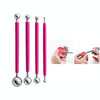 37 In 1 Pottery Tool Set Includes Carving Knife & Turntable & Brush & 96-hole Easel