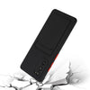 For Samsung Galaxy S20 FE Card Slot Design Shockproof TPU Protective Case(Black)