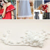 20 Yards Pompom Lace Ribbon Fur Ball Trim For Craft DIY Curtain Home Decorative Clothes Sewing Accessories(White)