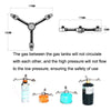 Outdoor Camping 3 In 1 Self-closing Aluminum Alloy Stove Adapter Tool
