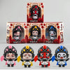 Sichuan Opera Face Chinese Style Face Change Crafts Ornament Children Toy(Blue)