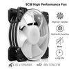 COOLMOON Frost Double Copper Tube CPU Fan Desktop PC Illuminated Silent AMD Air-Cooled Cooler, Style: P22 Magic Moon Edition Double Fan