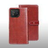 For ASUS ROG Phone 8 idewei Crocodile Texture Leather Phone Case(Red)