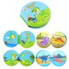 3 PCS EVA Fun Bath Book For Infants Children Playing In Water Early Education Cloth Book Bath Toy(Dinosaur World)