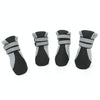 Small Dog Shoes, Breathable & Reflective, Non-Slip, Black, Size S