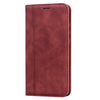 For Xiaomi Redmi 8 Frosted Business Magnetic Horizontal Flip PU Leather Case with Holder & Card Slot & Lanyard(Brown)