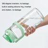 Time Scale Drinking Water Target Transparent Sports Kettles(Cherry Blossom Pink)