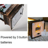 Christmas Decoration Lamps Church Shape Night Light Electronic Candle Candlelight, Style: Elk