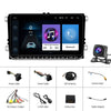 A3041 For Volkswagen 2+64G 9-inch Central Control Large Screen With Carplay Car Android10.0 Navigator Player, Style:Standard+AHD Camera