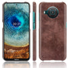 For Nokia X10 / X20 Shockproof Litchi Texture PC + PU Case(Brown)