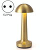 JB-TD008 Outdoor Table Lamp Creative Charging Restaurant Touch Table Lamp Bar Table Lamp, Specification: EU Plug(Golden)