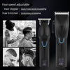 Men Electric Haircutting Tools Set Sculpting Electric Clipper(Black)