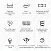 ZX03 Windows 11 Mini PC, Intel Alder Lake N95, Support Dual HDMI Output, Spec:16GB+256GB(EU Plug)