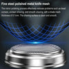 C21 Mini Flying Saucer Shaped Electric Shaver Travel Portable Charging Beard Trimmer(Black)