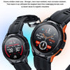 LEMFO C25 1.43 inch HD Round Screen Outdoor Smart Watch Supports Blood Oxygen Detection/Sedentary Reminder(Black Orange)