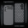 For Samsung Galaxy A56 5G Carbon Fiber Texture Shockproof TPU Phone Case(Black)