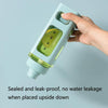 Square Plastic Water Cup with Straw Outdoor Sports Large-Capacity Portable Kettles, Colour: 900ml (White)