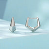 S925 Sterling Silver Geometric Women Earrings(SCE1704)