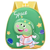 Kindergarten Eggshell School Bag Children Cute Cartoon Backpack(Green)