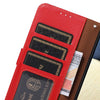 For Alcatel 1B 2022 KHAZNEH Litchi Texture Leather RFID Phone Case(Red)
