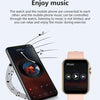 D07 1.7 inch Square Screen Smart Watch with Payment NFC Encoder(Black)