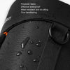 Cwatcun D157 DSLR Camera Lens Barrel Shockproof Thickened Digital Lens Bag Flip Lens Pouch, Color: Medium Black