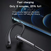 P40 Wireless Bluetooth 5.1 Business Noise Cancelling Earphone with Mic Support Handsfree(Black)