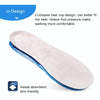 1 Pair Military Training Shock Resistance Sports Insoles Soft and Comfortable Stretch Thick Insoles, Size: S(34-37 Yards)(Black)