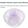 M5Plus 168W 42UV/LED Intelligent Induction Nail Lamp with Phone Holder Function(US Plug)
