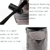 Dog Treat Training Bag with Poo Bag Dispenser (Light Grey)