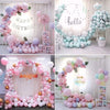 Round Balloon Arch Kit  Adjustable Arch Frame with Base Party Column Stand Set, Size: 2m