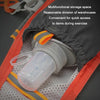 INOXTO Outdoor Cycling Off-Road Multifunctional Hydration Backpack, Size: Small(Dark Gray With Orange)