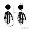 Halloween Acrylic Earrings Personality Festive Jewelry, Style: E000161 Palm