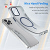 For iPhone 12 Pro MagSafe Frosted Translucent TPU + PC Full Coverage Phone Case(Dark Blue)