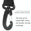 3 PCS Car Tent Suction Cup Home Users Outside Travel Portable Suction Cup Hook Round Carabiner(Blue)