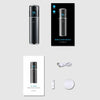 S-1090 IPX7 Waterproof 8D Portable LED Digital Display Round Electric Shaver(Silver)