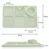 Silicone Slow Feeder Dog Mat Grey - Suction Cup Lick Mat