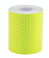 Car Motorcycles Reflective Material Tape Sticker  Safety Warning Tape Reflective Film(Yellow)