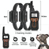 PaiPaitek PD529-2 Dog Training Collar - 1000m Range, Dual Dog