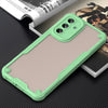 For Samsung Galaxy A36 5G Armor Glaze PC Hybrid TPU Phone Case(Green)