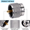 Portable Camping Stove Propane Tank Adapter American Standard Gas Burner Conversion Head